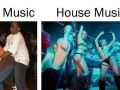 Rap Music & House Music