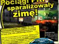 Pociągi PKP sparaliżowały zimę