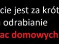 Zycie jest za krótkie