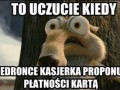 Płatność kartą w Biedronce