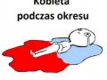 Kobieta podczas okresu