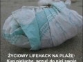 Lifehack na plażę